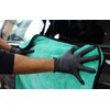 Superguard Disposable Gloves - Nitrile Black Gloves Heavy Duty Powder