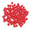 Red Pom Poms 7mm - 100 Pack by arkCRAFT