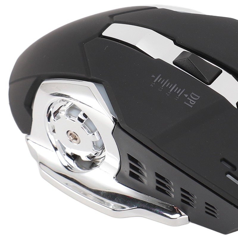 2.4GHz Wireless BT Mouse Dual Mode Silent Easy Operation Ergonomic