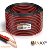 MANAX® Speaker Cable CCA 2 x 1.5 mm² Red/Black 10