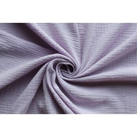 Cotton Gauze Fabric | Fabric by The Yard 58"/60" Width (Lavender)