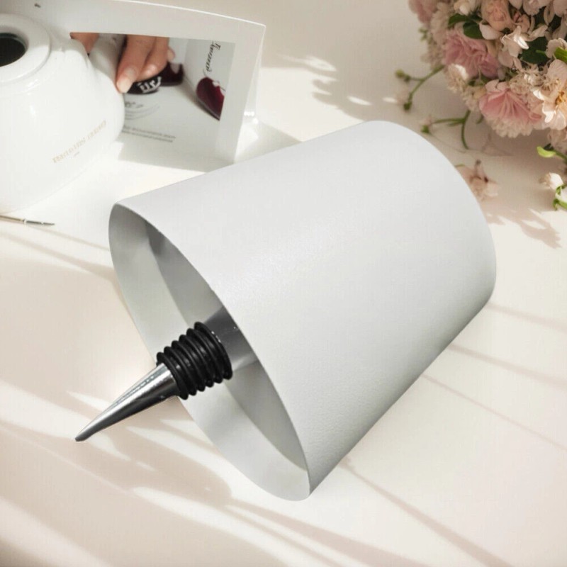 West Bay Wireless Bottle Lamp Rechargeable Dimmable White LED Table