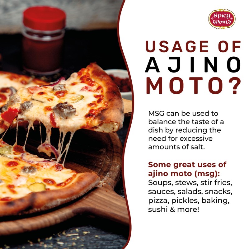 Spicy World MSG 5 Pound Bulk Bag - Flavor Enhancer,