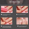 Cimenexe Square Press On Toe Nails Matte Artificial Toe Nails