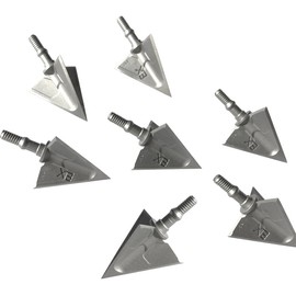 JIANZD Archery Broadheads 100/125 Grain Fixed Blades Screw-in Arrowheads for Crossbow Recurve Bow and Compound Bow