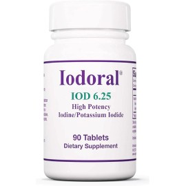 Optimox Allergy Resarch Group/Optimox - Iodoral IOD 6.25 (90tabs)
