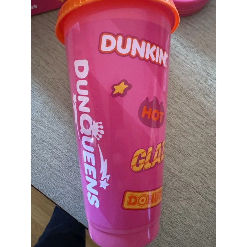 Dunkin' Donuts Box Of 4 Dunkin DunKings Dunqueens S reusable