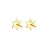 Elli Women's Stud Earrings Star Astro Vintage with Synthetic Opal