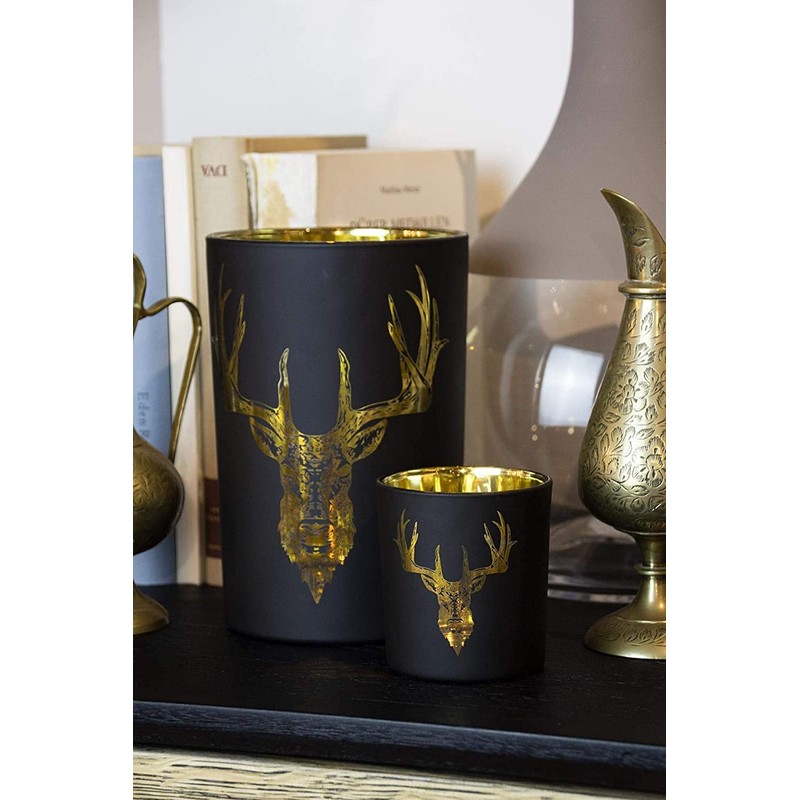 EDZARD Lio Tea Light Holder Set of 2 (Height 8