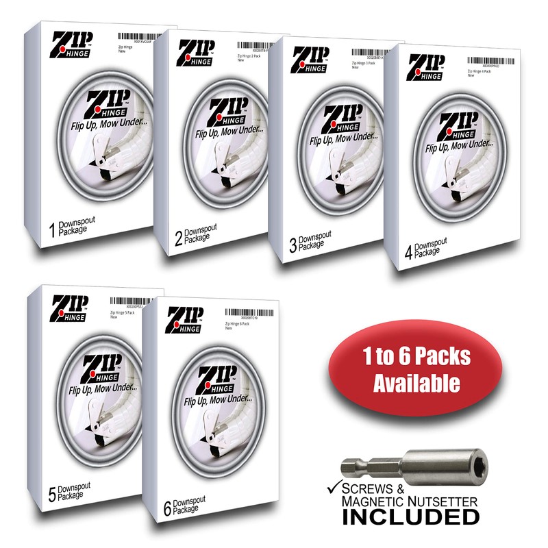 Zip Hinge 6 Pack Plus | Made in The USA