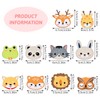 Kioiner 10 Pcs Animal Iron on Patches, Assorted Cartoon Animal