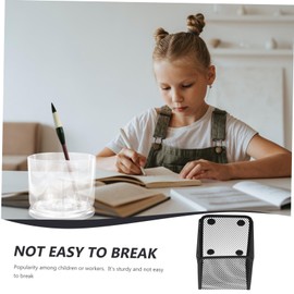 Operitacx Magnetic Storage Baskets Cooling Basket Shopping Basket Dry Wipe Marker Holder Magnetic Pencil Holder Fridge Organiser Whiteboard Pen Holder Black