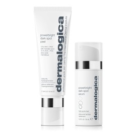 Dermalogica PowerBright Dark Spot System Skin Care Kit, Includes Face Serum and Peel - Fade, Lift, and Prevent Dark Spots and Hyperpigmentation