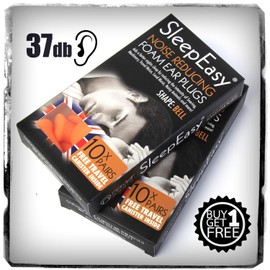 Best Ear Plugs for Sleeping, Protection for Musicians Hearing/Ears from Loud Music, Earplugs Help Save Sanity from Sleep Deprivation via Snoring, Pets and Neighbours, 40 Earplugs for the Price of 20