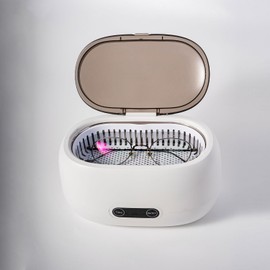 Portable Ultrasonic Cleaner,35W 45KHz 25oz Professional Ultrasonic Cleaner Machine,Cleaning Eyeglass, Watches,Dentures,Jewelry,Blade Razor,Ring, Earring, Necklaces