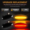 Gempro LED Dually Fender Side Marker Lights for 2001-2014 Chevy