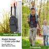 icolor Water Bottle Carrier Bag Holder 25/32/40/64oz,Adjustable Shoulder & Handle