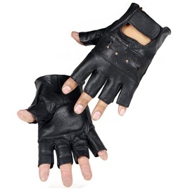 Unisex Tactical Hard Knuckle Half Finger Gloves Army Military Work Fingerless