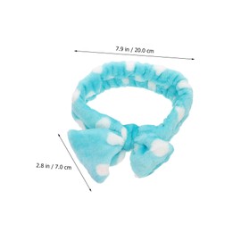 NOLITOY 3pcs Butterfly End Headband Sport Headband Makeup Hairband Sports Headband Fashion Headbands Shower Hair Band Fitness Hair Elastic Headband Cosmetic Bowknot Hairlace Fabric