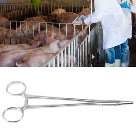 Longzhuo 18cm Needle Clamp Holder Stainless Steel Sewing Pliers Surgical Pliers for Veterinary Use