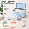 Awesmom Wipe Warmer for Babies, Adult, Adjustable Temperature, Silent Heating,