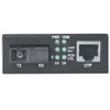 Intellinet 510530 Fast Ethernet WDM Bi-Directional Singlemode Media Converter Black