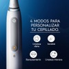 Oral Series Cepillo Dientes Eléctrico Cabezal Redondo Sensor Presión Blanco