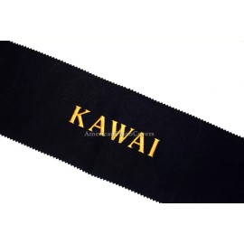 Kawai Piano Key Cover - Black Premium Felt Embroidered Keyboard Cover