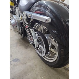 EACCESSORIES EA Curved License Plate Relocation Holder Bracket for Yamaha YZF R1 1998-2025 - Shock Bolt/Spool Tag Mount - Lightweight, Highly Durable, Rustproof