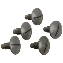 Pentair LLC55PM Gray Plastic Wheel Screw Replacement Automatic Pool and Spa Cleaner, Set of 5