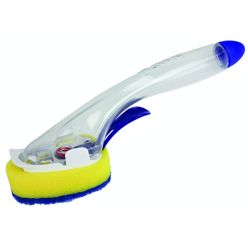 Dawn No-Drip Fillable Dishwand Non-Scratch, Clear
