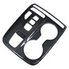 Carbon Fiber Style Car Gear Shift Knob Console Panel Cover