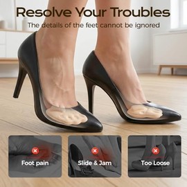 Almohadillas Metatarsianas Para Mujeres, Nuevos Insertos Para Zapatos 2026, Almohadillas Para La Planta Del Pie Que Brindan Alivio Y Confort (1, Negro)