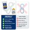 NEUFELD® 120 clip-on hooks with 10 mm eyelet, curtain hooks