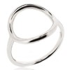 Sovats Woman Open Circle Ring, Size 54