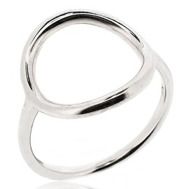Sovats Woman Open Circle Ring, Size 54