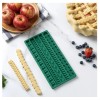 CWC Cook With Color Green Silicone Pie Crust Mold New
