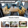 SUITOSELFY RV Couch Covers for Sofa Bed 2-Piece Sunflower Butterfly