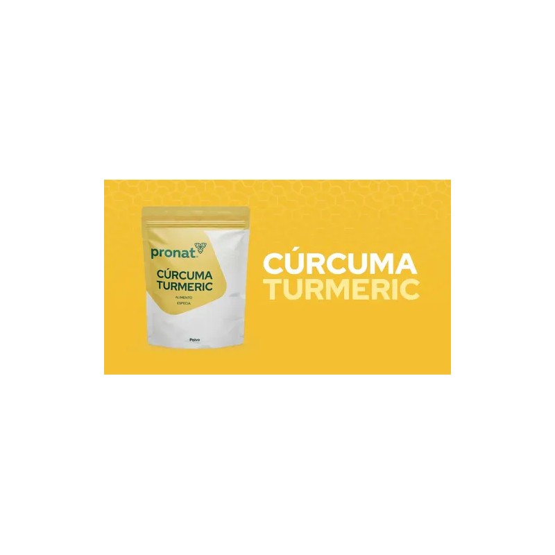 Cúrcuma Turmeric Especia En Polvo 300 Grs Pronat 100% Puro