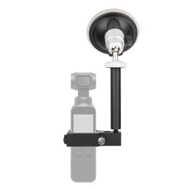 Serounder Suction Cup Compatible with DJI 2, Car Windshield Window Holder Mount Bracket Stand Detachable Extension Rod for DJI OSMO Camera