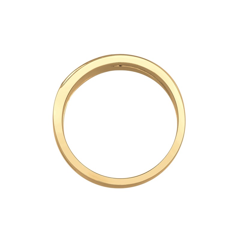 Elli Ring Wrap Ring Crystals 925 Silver, Sterling Silver stone