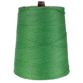 Variegated 4-Ply Cotton and Polyester Bakery Wrapping Twine – 2lb Cone – All-Purpose String Kitchen Bakery Home Garden (Green)