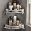 Voldra Shower Shelf No Drilling Shower Shelf Corner Bathroom Shelf