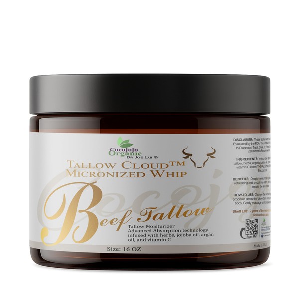Dr Joe Lab COCOJOJO Tallow Cloud™ Micronized Whip – Whipped