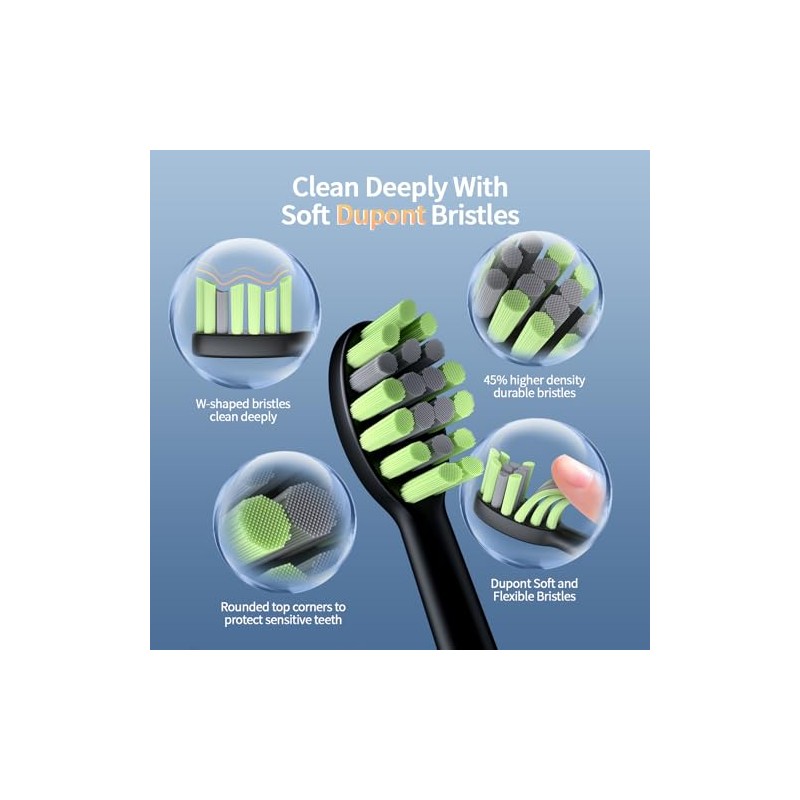 OasiSmile Y05 Cepillo de dientes eléctrico sónico para adultos