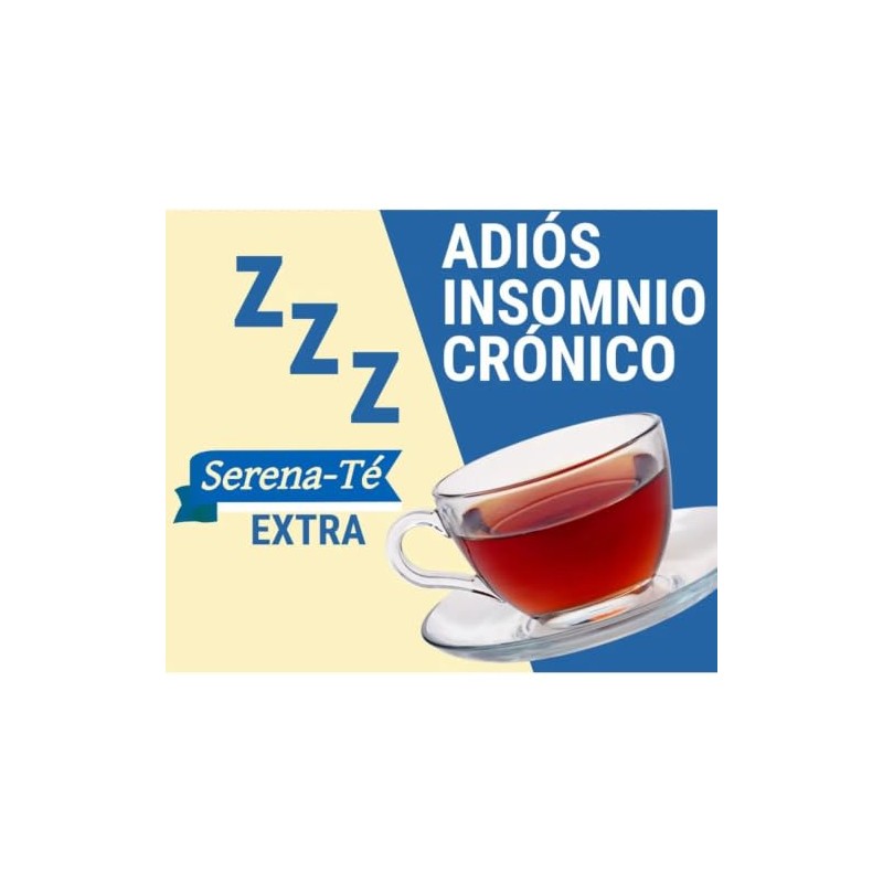 Serena-Té Extra Infusion Herbal 3 Cajas con 20 Sobres c/u