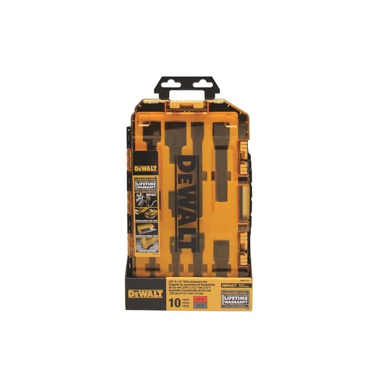 DEWALT Impact Driver Socket Set with Impact Extensions and Drill