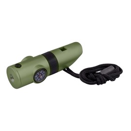 SE 7-IN-1 Green Survival Whistle - CCH7-1G