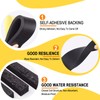 generic Black Polyurethane Foam Tape Weatherstrip for Window/Door Soundproofing,Anti-Vibration, Anti-Collision,Door