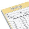 Knock Knock Apology Nifty Note, Checklist Memo Pad & Sorry